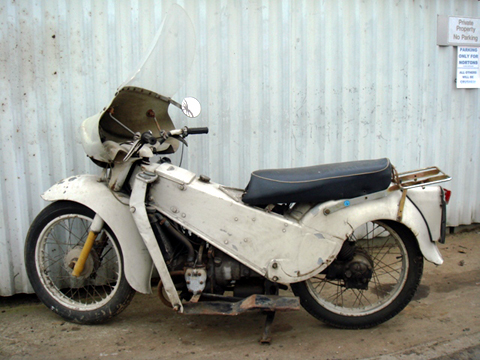 A Velocette LE